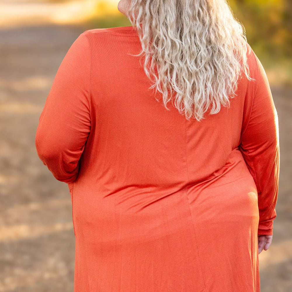 
                      
                        Classic Cardigan - Pumpkin
                      
                    