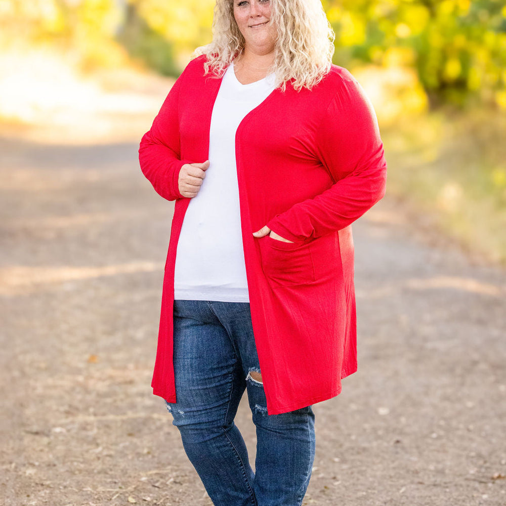 
                      
                        Classic Cardigan - Red
                      
                    