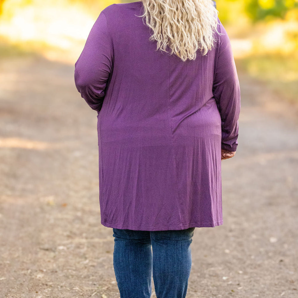 
                      
                        Classic Cardigan - Purple
                      
                    