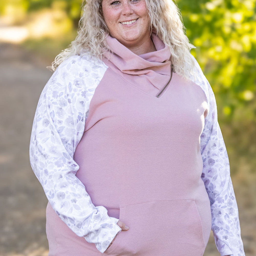 
                      
                        Zoey ZipCowl - Pink and Blush Floral
                      
                    