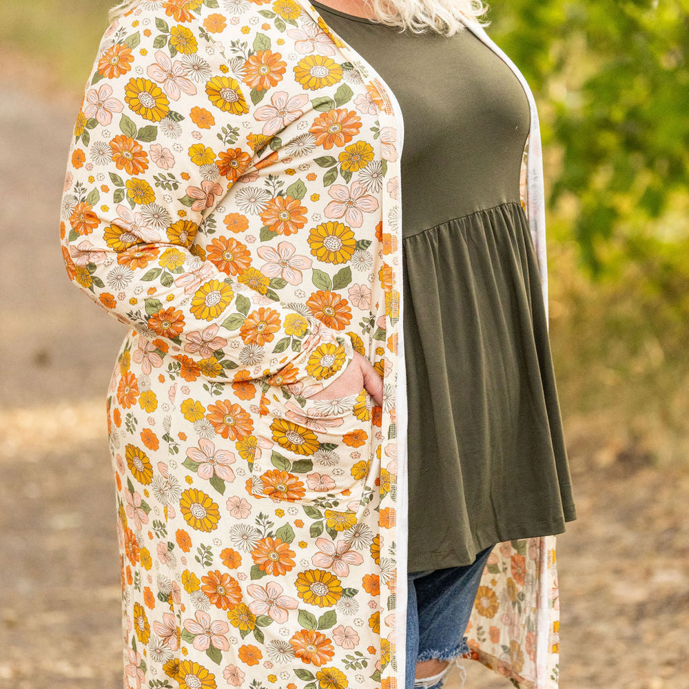 
                      
                        Classic Cardigan - Fall Boho Floral
                      
                    