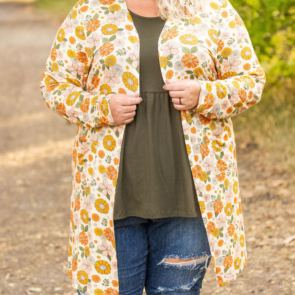 
                      
                        Classic Cardigan - Fall Boho Floral
                      
                    