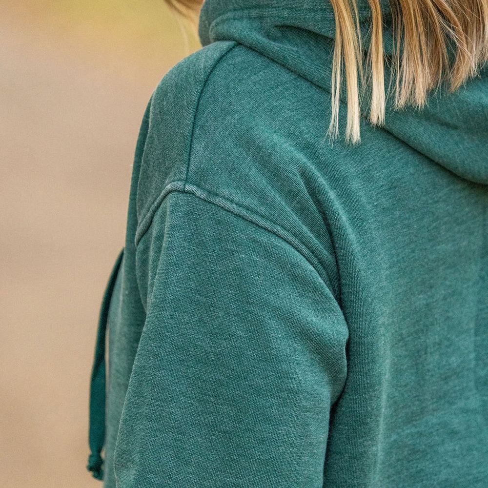 
                      
                        Vintage Wash Hoodie - Hunter Green
                      
                    