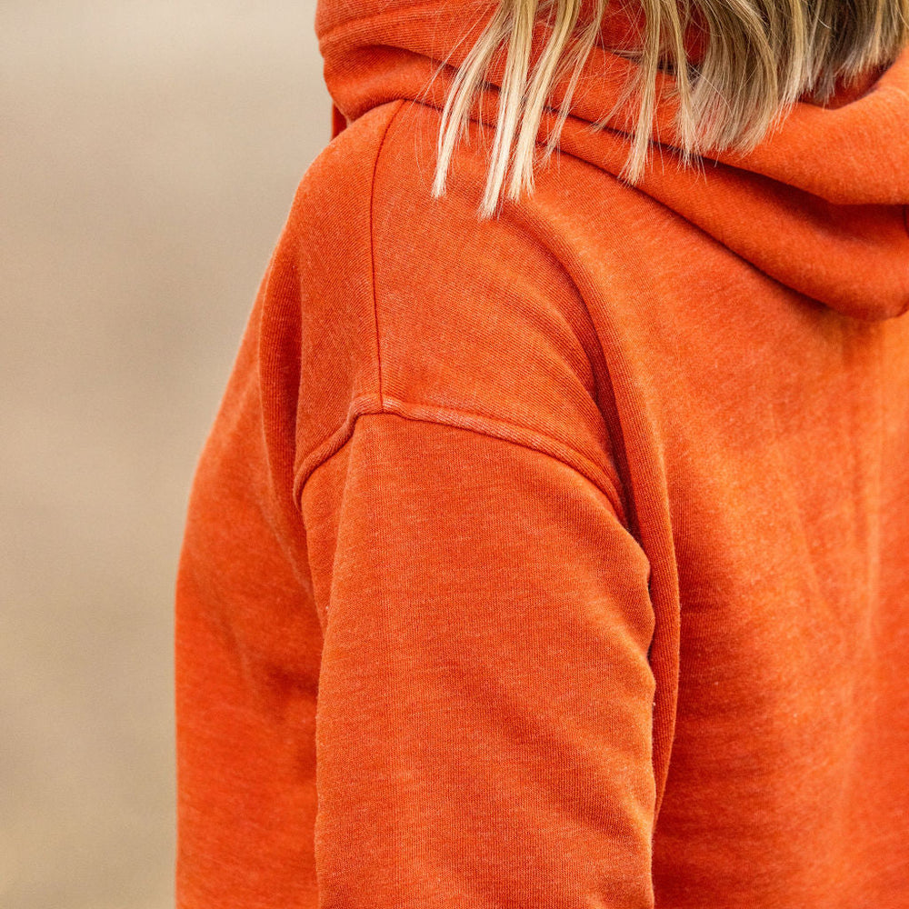 
                      
                        Vintage Wash Hoodie - Rust
                      
                    