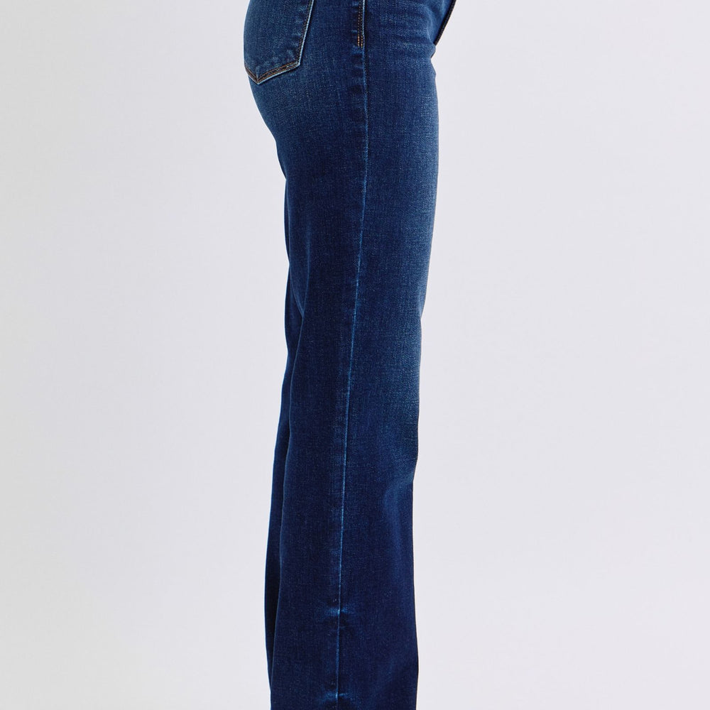 
                      
                        Judy Blue Full Size Raw Hem Straight Leg Jeans
                      
                    