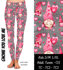  Gnome You Love Me - Leggings with Pockets