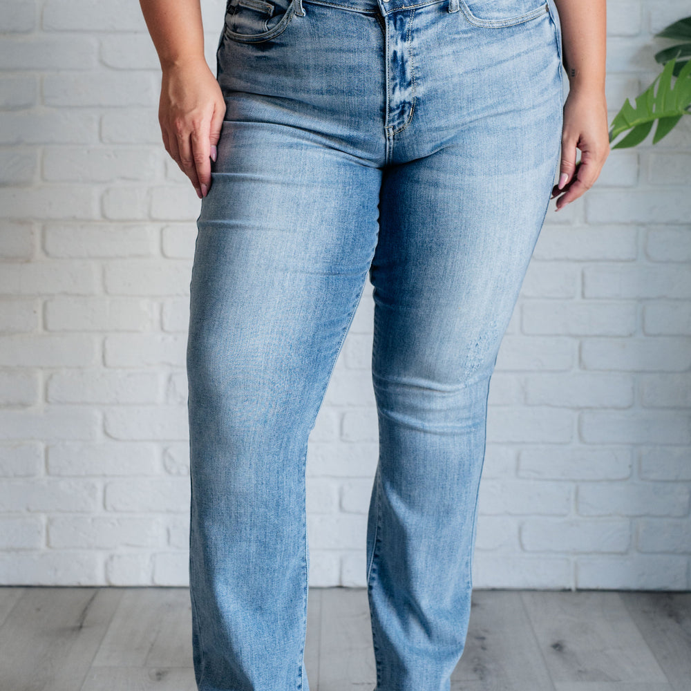 
                      
                        Alana Mid Rise Clean Bootcut Jeans
                      
                    