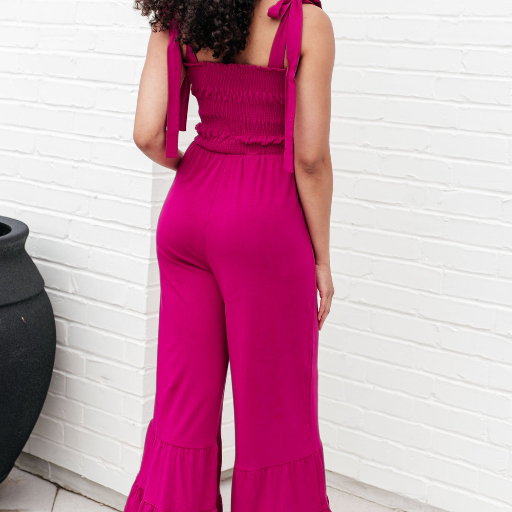 
                      
                        Almost Available Flared Jumpsuit
                      
                    