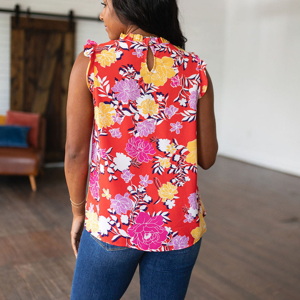 
                      
                        Among The Flowers Floral Top
                      
                    