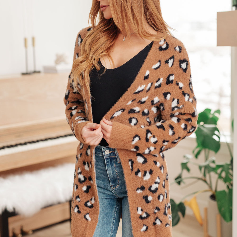 
                      
                        Animal Instinct Longline Cardigan
                      
                    