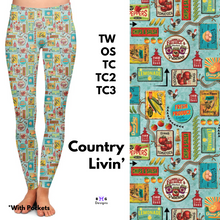  Country Livin’ - Leggings with Pockets