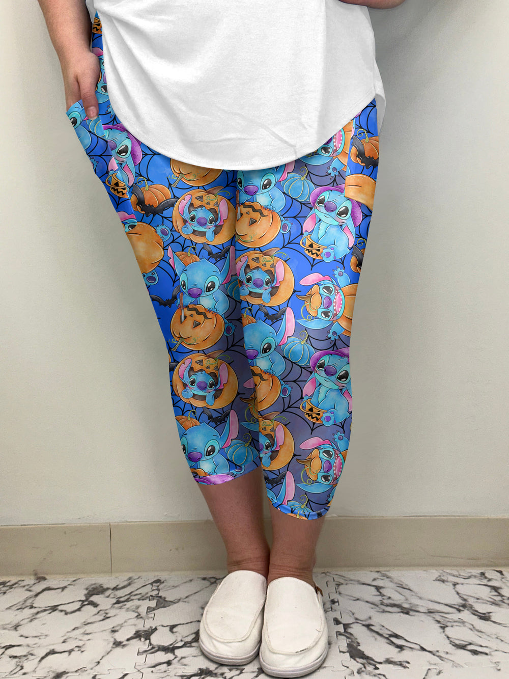 Pumpkin Monster Leggings w/ Pockets