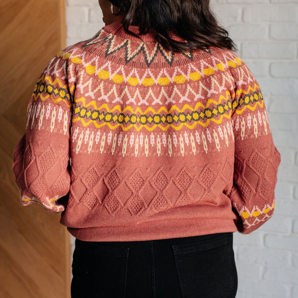 
                      
                        Cozy Chalet Fair Isle Sweater
                      
                    