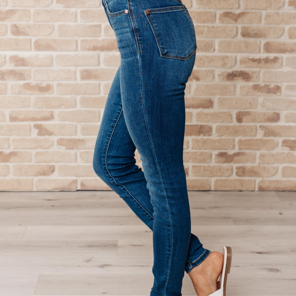 
                      
                        Daphne High Rise Skinny Jeans
                      
                    