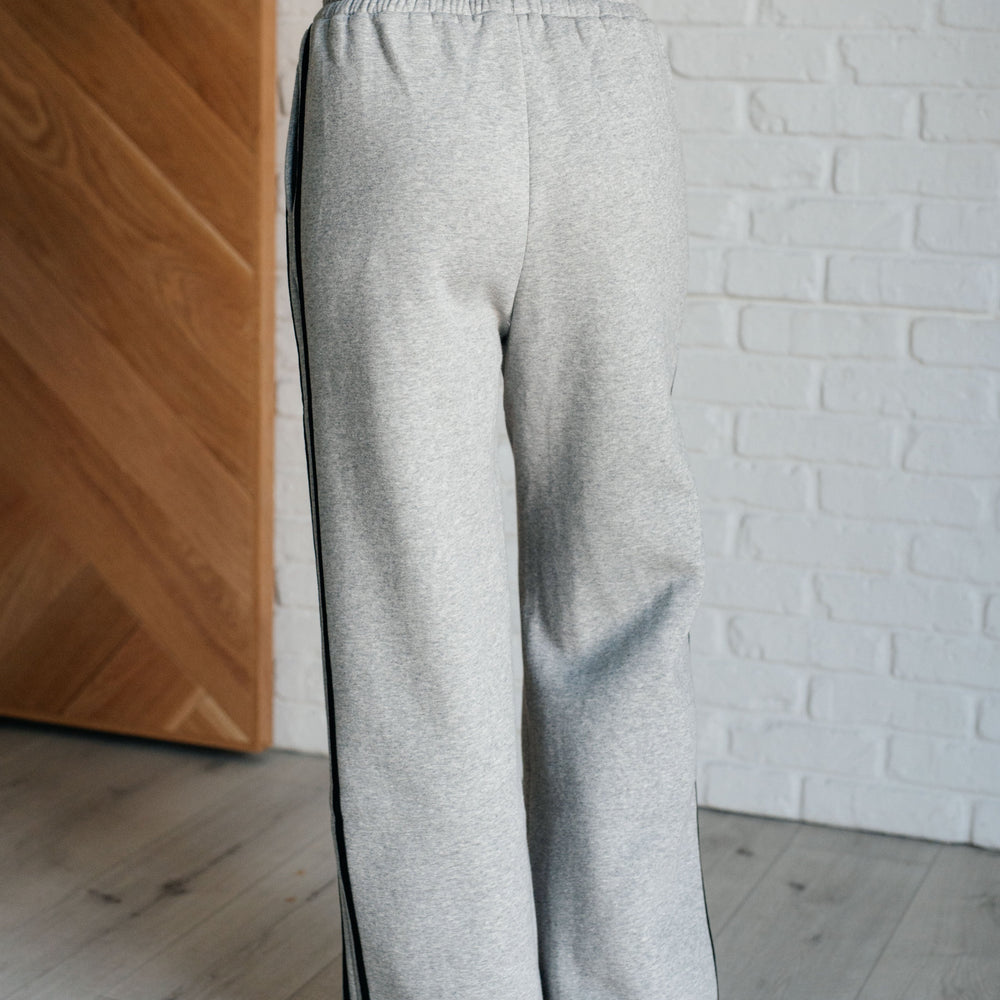 
                      
                        Don't Get Stuck Stripe Detail Sweatpants
                      
                    