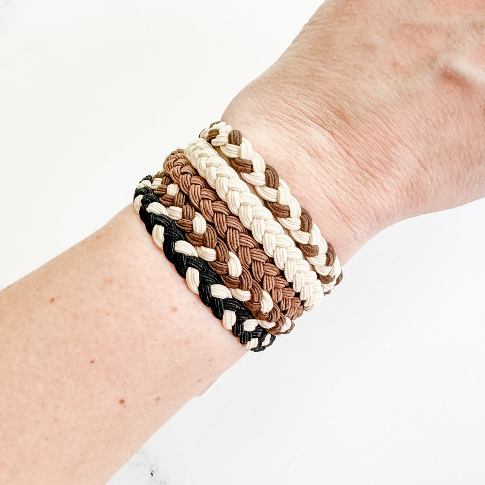 
                      
                        Hair Tie Bracelet Sets - Neutral Ropes | Hair Accessories
                      
                    