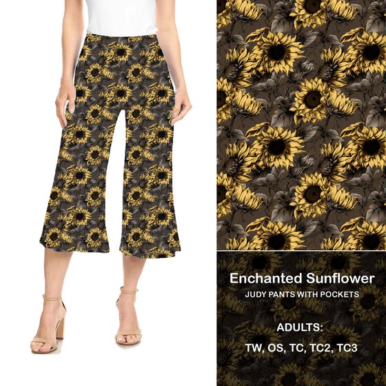 Enchanted Sunflower Judy Hybrid Pants with Pockets