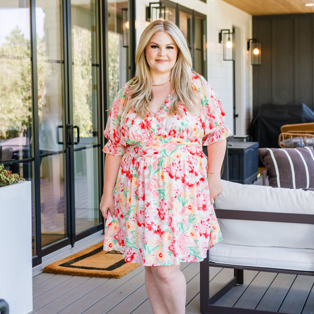 
                      
                        Fancy Free Floral Dress
                      
                    