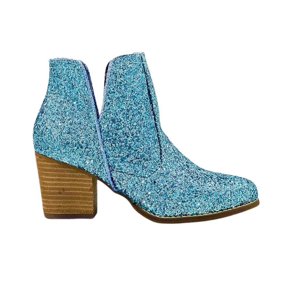 
                      
                        Fiera Booties in Blue
                      
                    