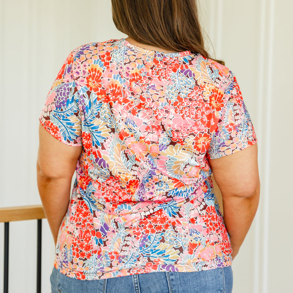 
                      
                        Flowers Everywhere Floral Top
                      
                    