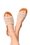 Hey Beach Sandals in Natural
