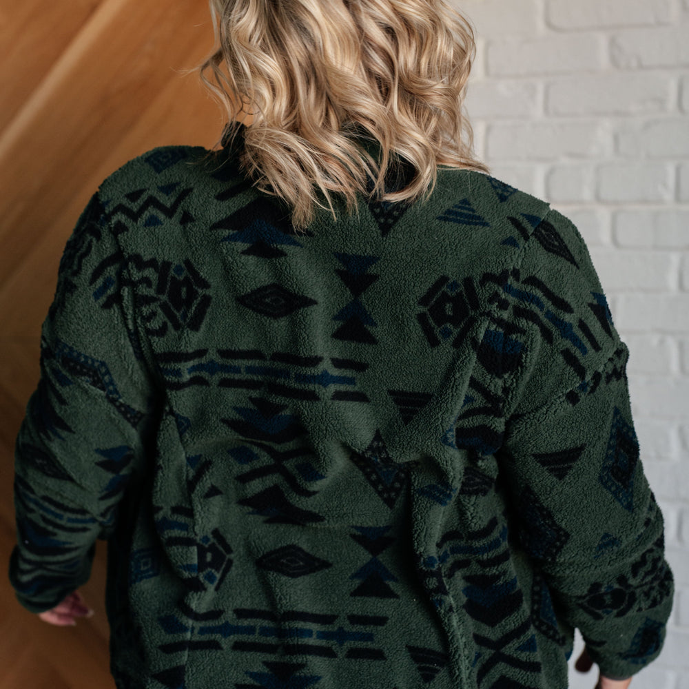 
                      
                        High Perspective Geometric Fleece Jacket
                      
                    