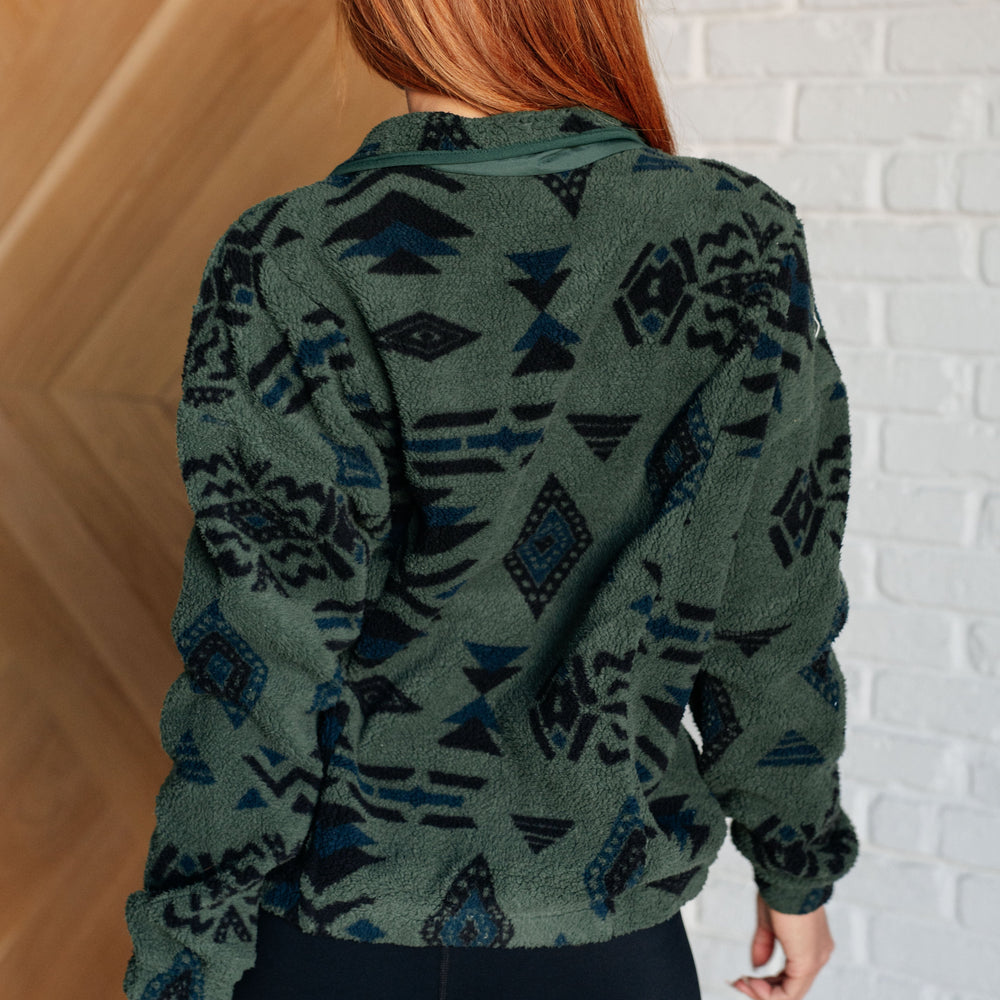 
                      
                        High Perspective Geometric Fleece Jacket
                      
                    