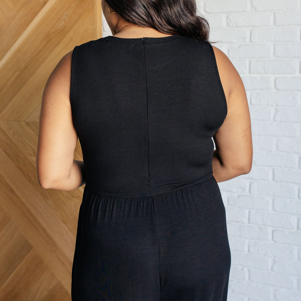 
                      
                        Hilary Wide Leg Jumpsuit in Black
                      
                    