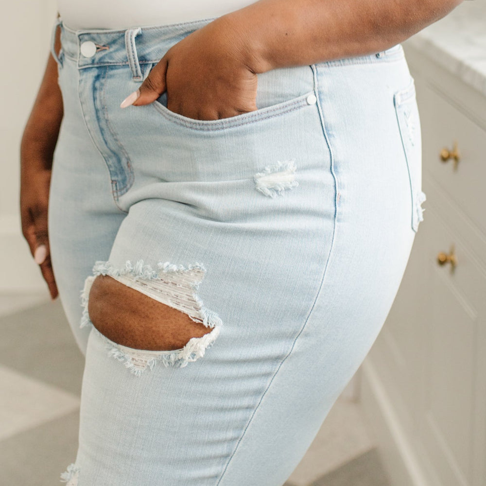 
                      
                        Super Light Destroyed Boyfriend Jeans
                      
                    