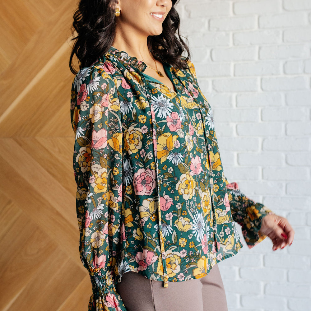 
                      
                        Ideal Ideas Floral Blouse
                      
                    