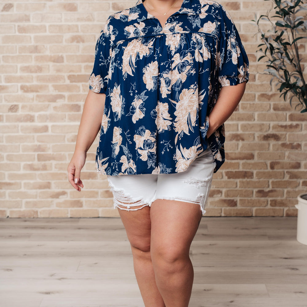 
                      
                        Just Coasting Floral Blouse
                      
                    