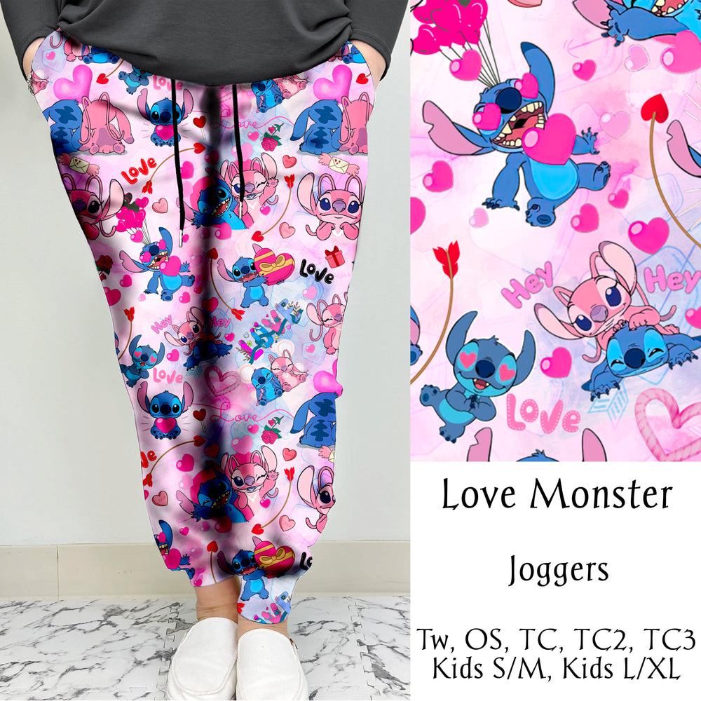 Love Monster Leggings/Joggers | Pre-Sale ends 12/16 | ETA 32 Days