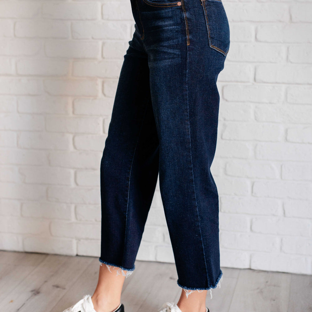 
                      
                        Madeline High Rise Cropped Wide Leg Jeans
                      
                    