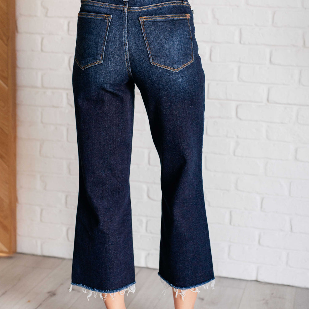 
                      
                        Madeline High Rise Cropped Wide Leg Jeans
                      
                    