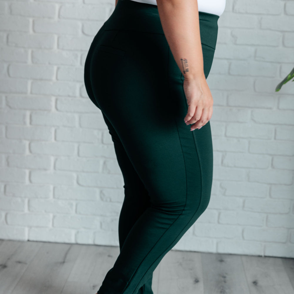 
                      
                        Magic Skinny 28" Pants in Hunter Green
                      
                    