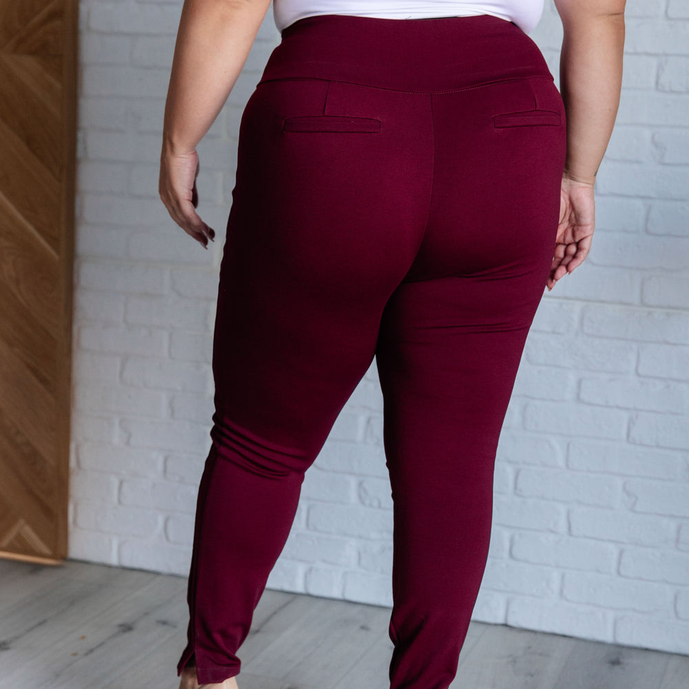 
                      
                        Magic Skinny 28" Pants in Wine
                      
                    