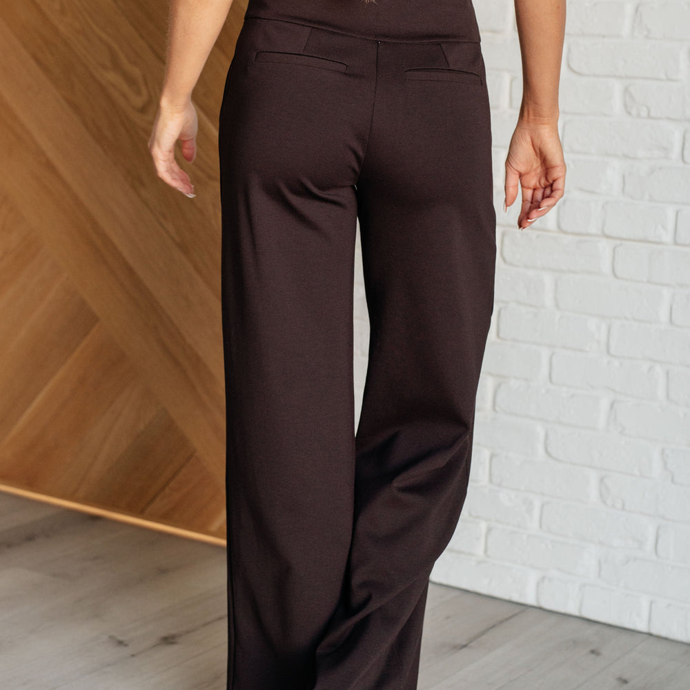 
                      
                        Magic Wide Leg Pants in Chocolate
                      
                    