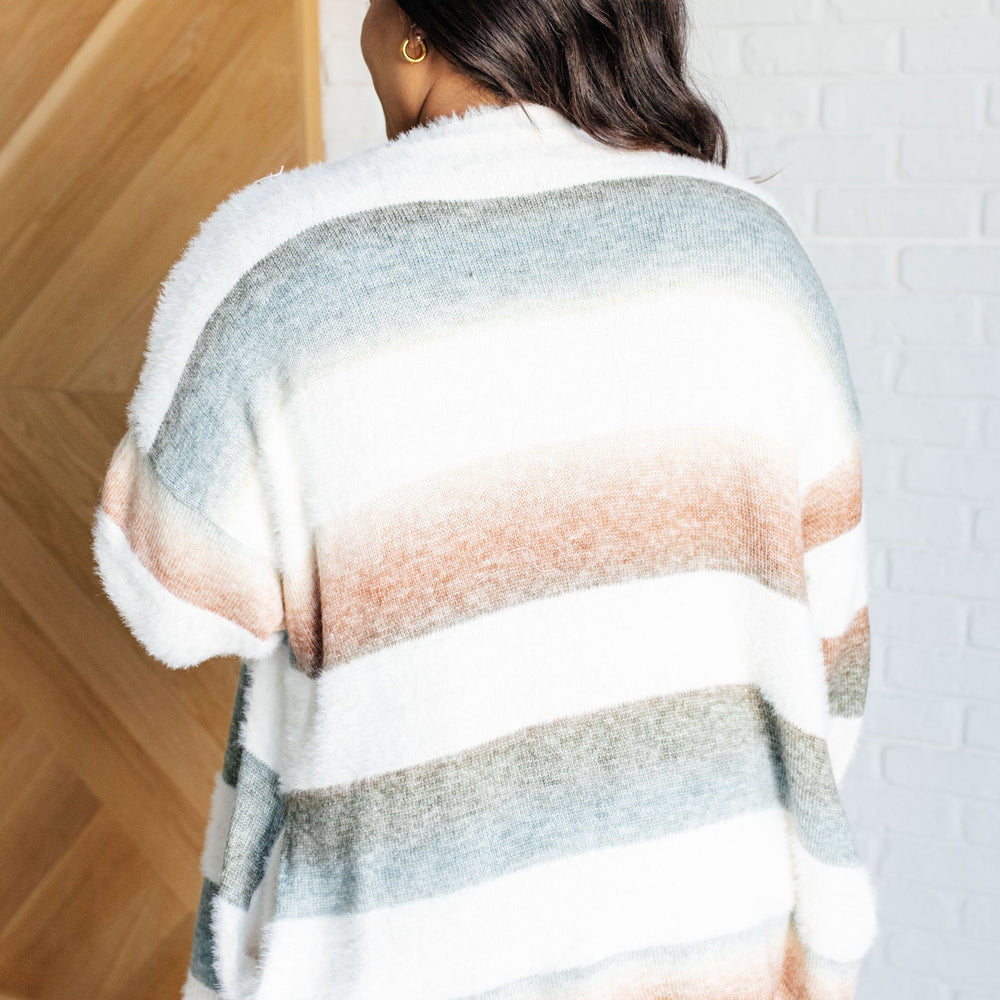 
                      
                        Ombre Feelings Striped Cardigan
                      
                    