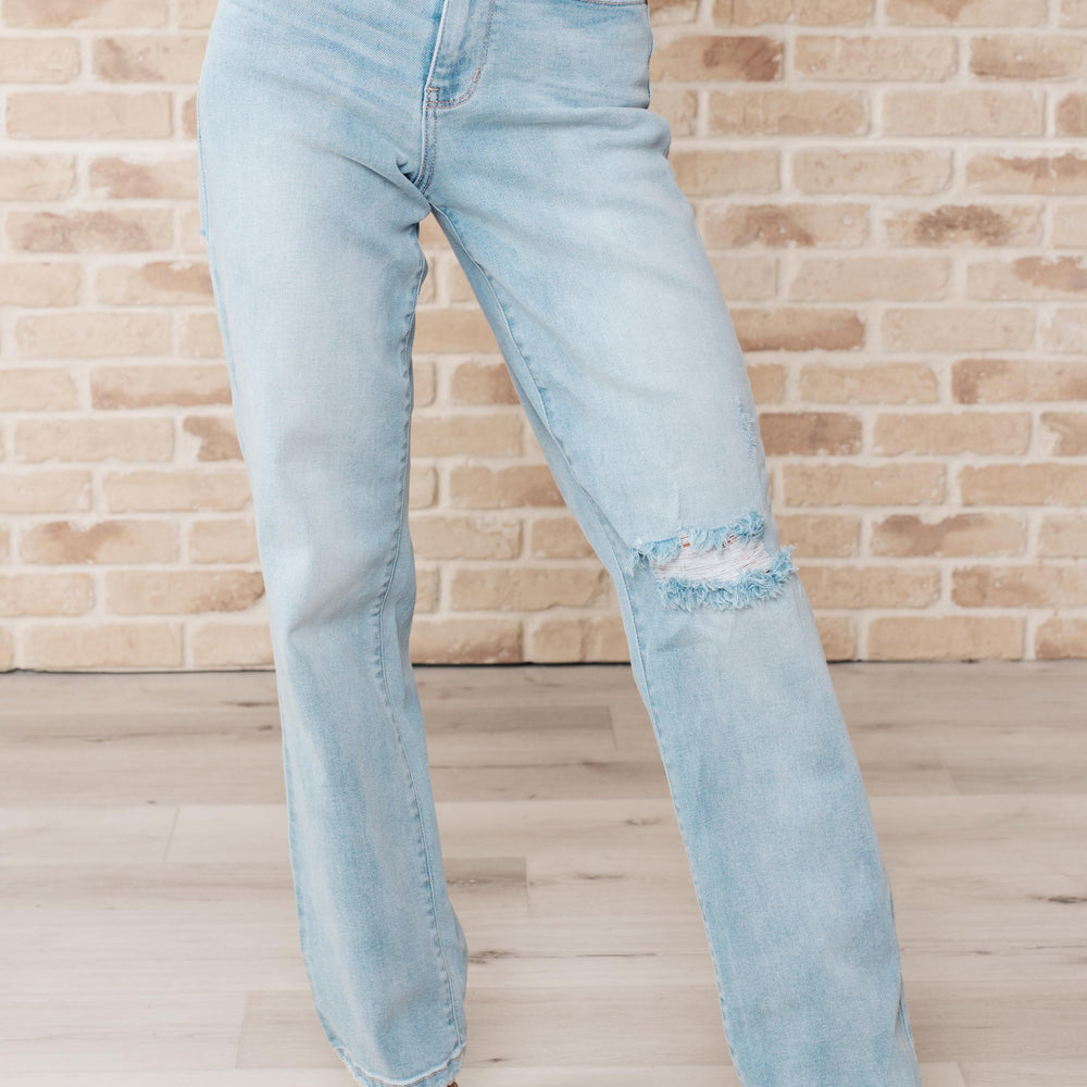 
                      
                        Parker High Rise 90's Straight Jeans
                      
                    