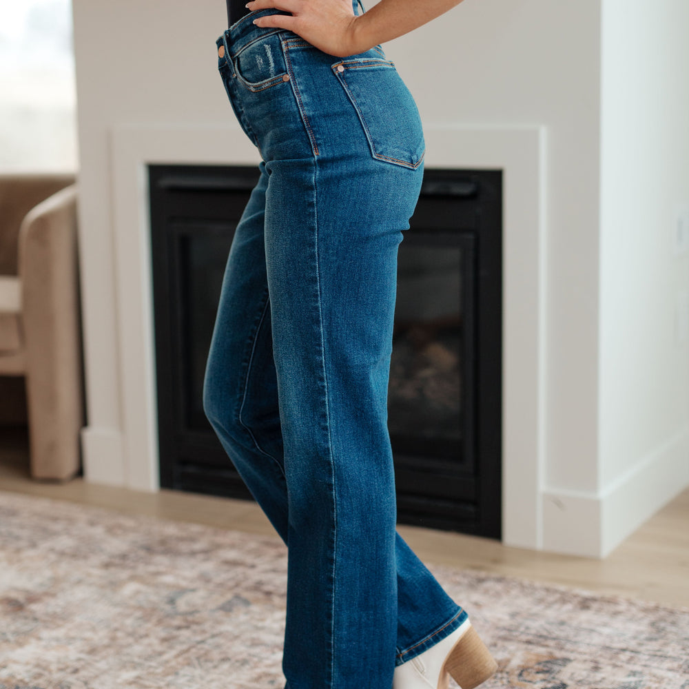 
                      
                        Pippa High Rise Button Fly Dad Jeans
                      
                    