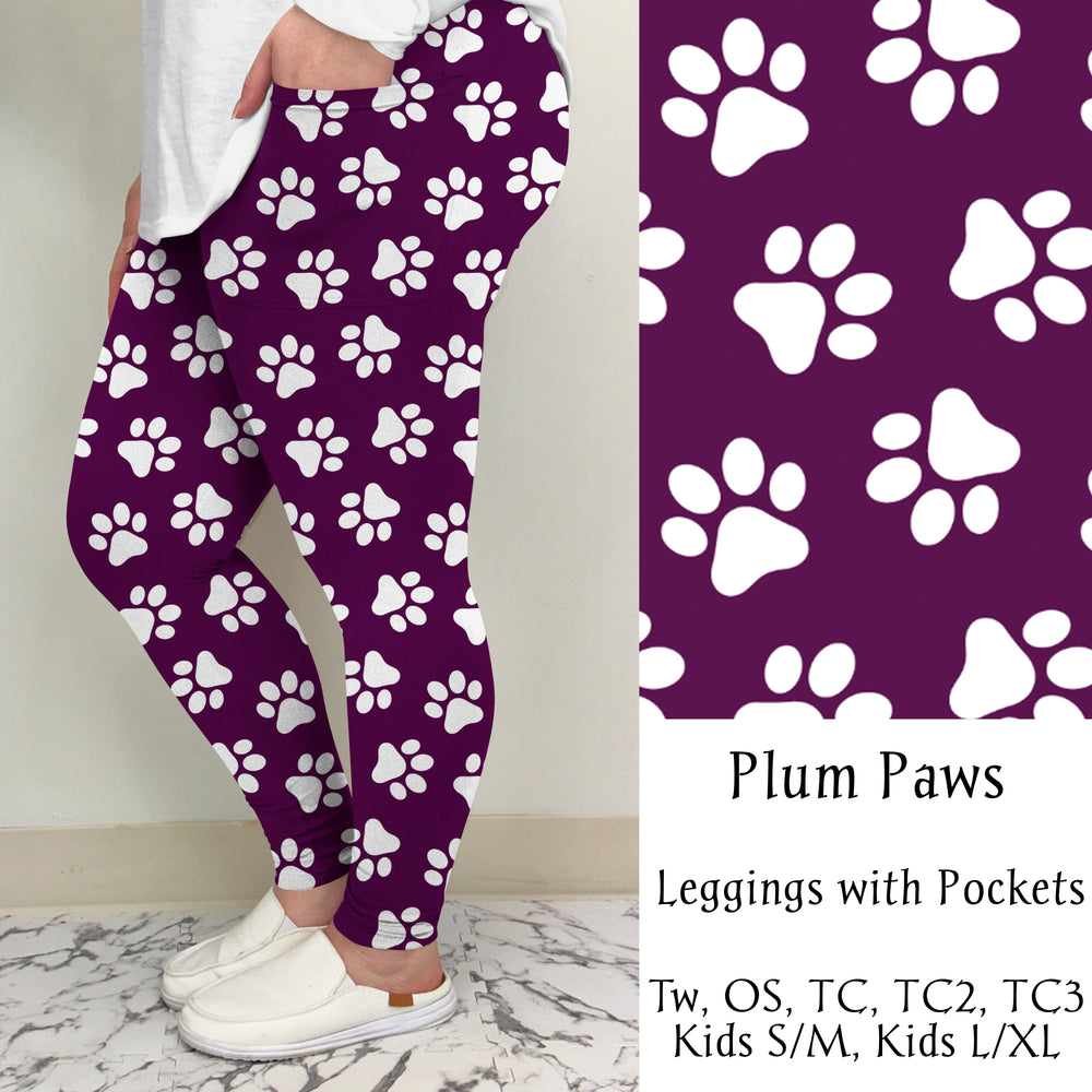 Plum Paw Leggings/Joggers | Pre-Sale ends 12/16 | ETA 32 Days