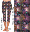 Psychedelic Butterfly Legging & Capris with Pockets