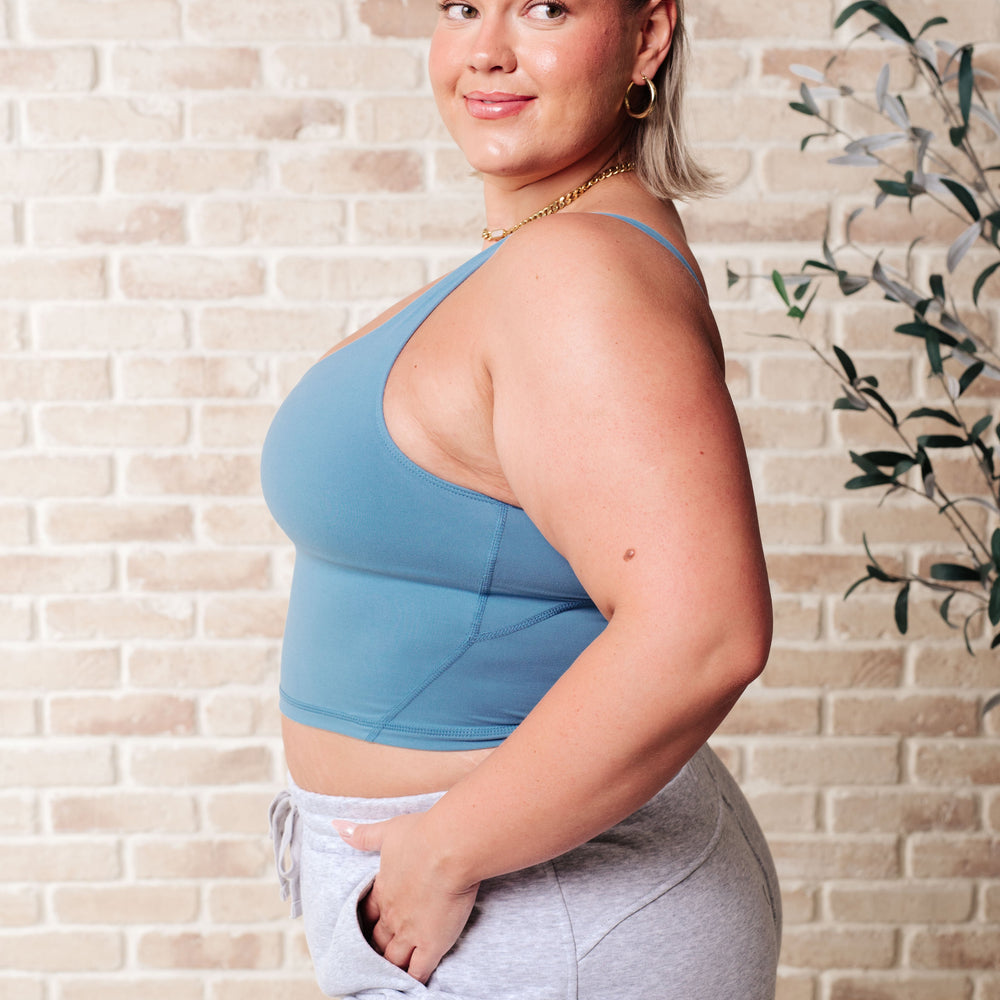 
                      
                        Rhythm and Rhyme Tank in Dusty Blue
                      
                    