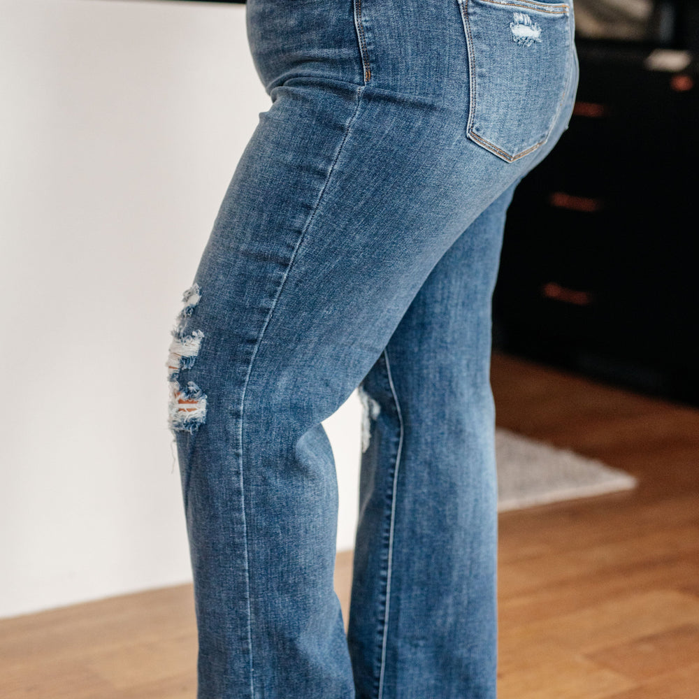 
                      
                        Rose High Rise 90's Straight Jeans in Dark Wash
                      
                    