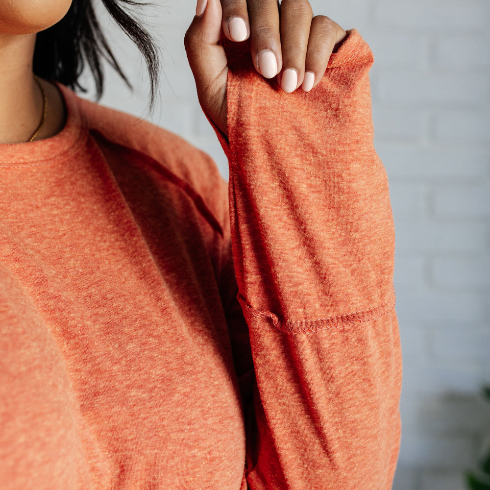 
                      
                        Rustic Charm Long Sleeve Top
                      
                    