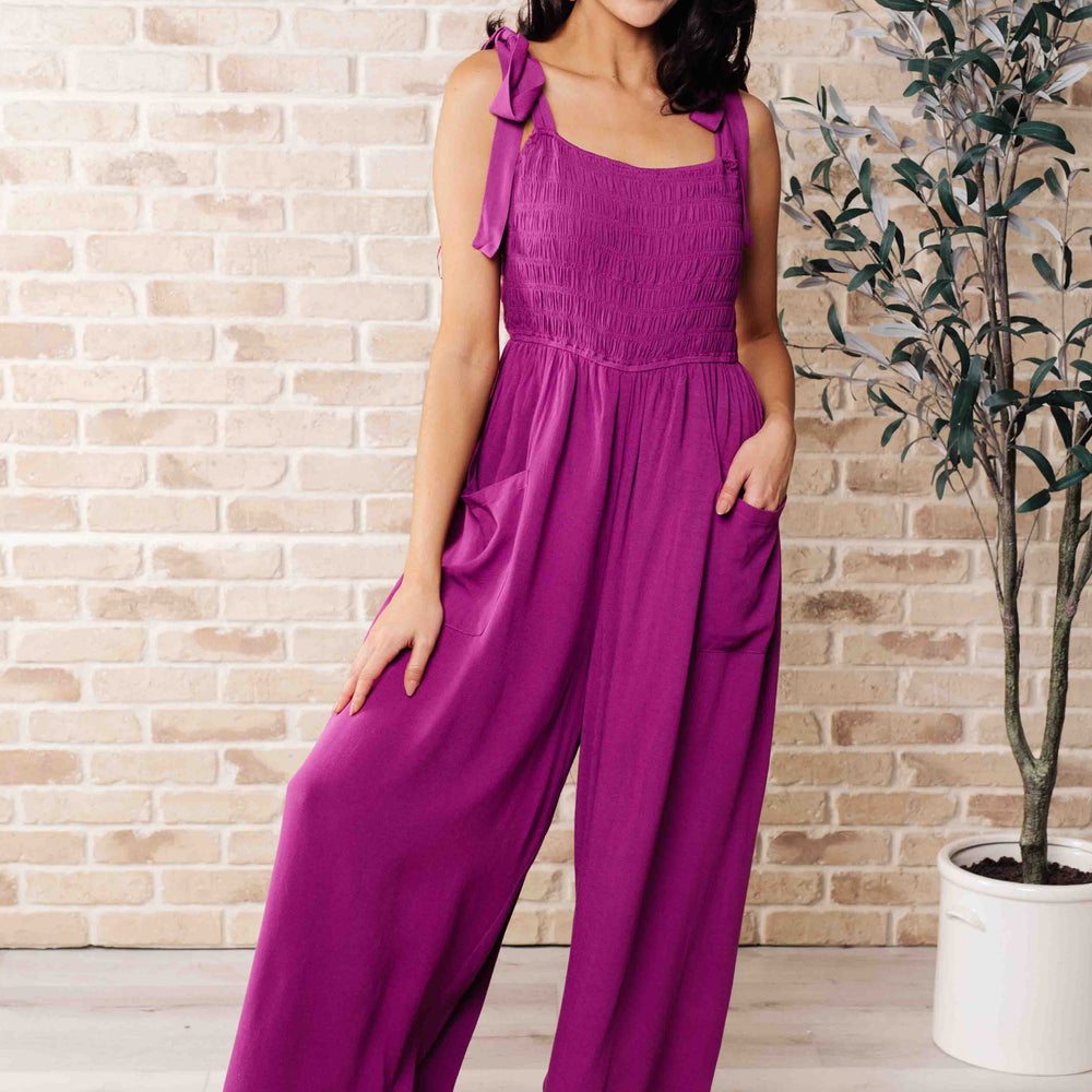 
                      
                        Social Graces Wide Leg Jumpsuit
                      
                    