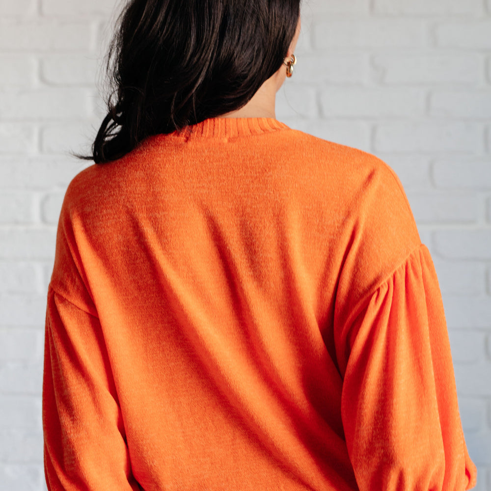 
                      
                        Subway Station Sweater in Orange
                      
                    