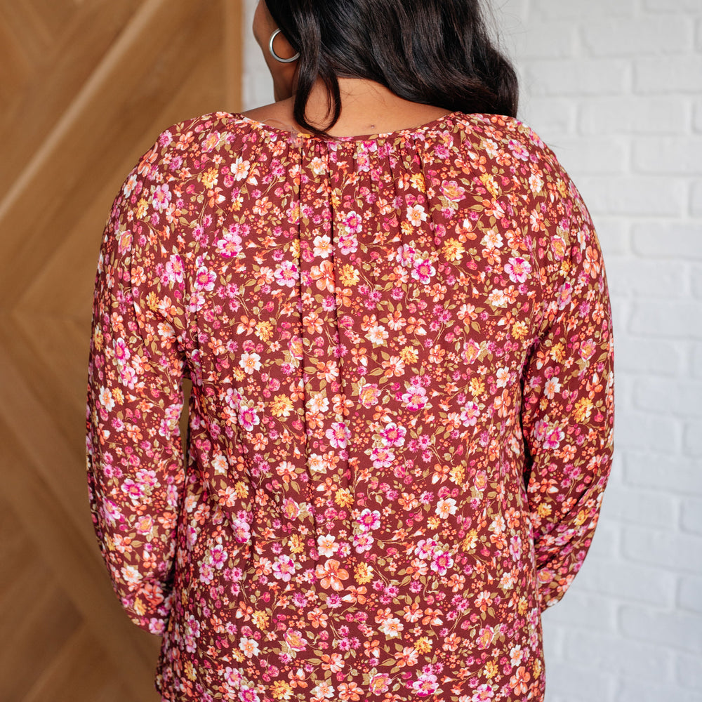 
                      
                        Sunday Brunch Blouse in Rust Floral
                      
                    