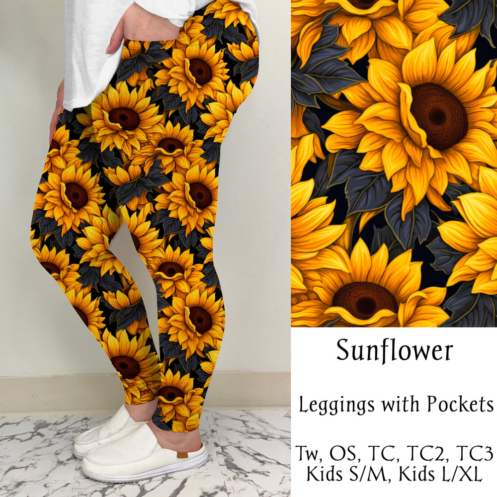 Sunflower Leggings/Joggers | Pre-Sale ends 12/16 | ETA 32 Days