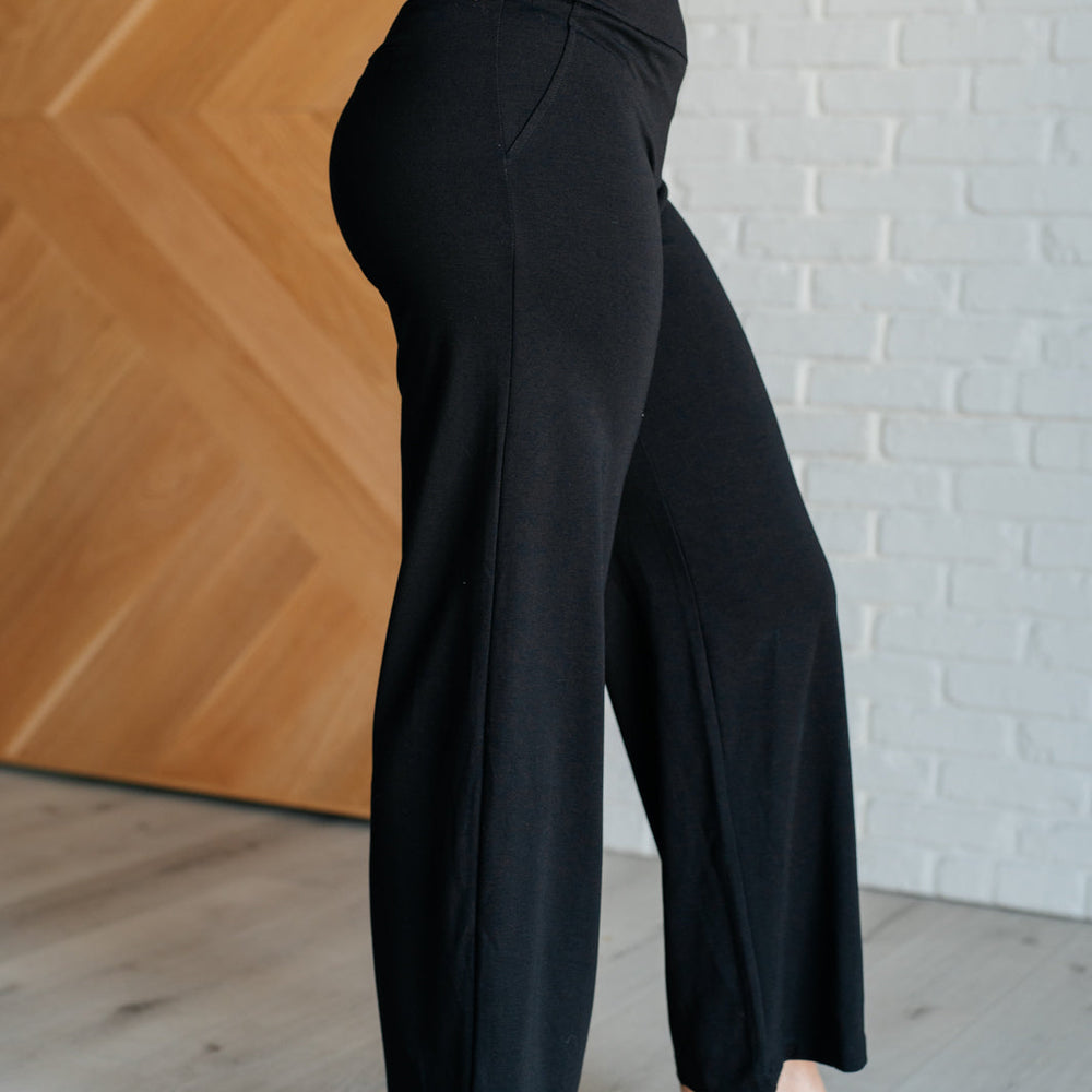 
                      
                        Magic Wide Leg Pants in Black
                      
                    